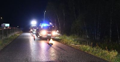 27-letni pieszy zginął na drodze serwisowej S8
